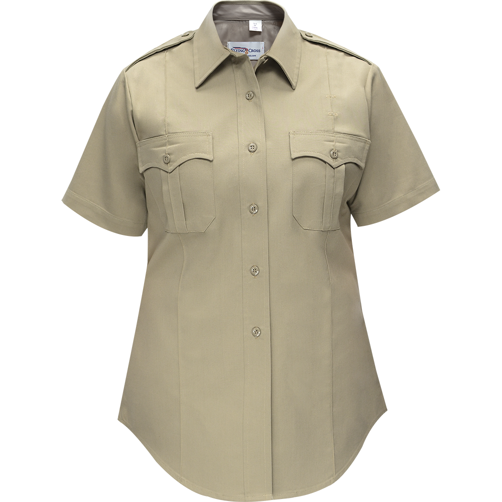 COMMAND 100% POLYESTER WOMEN'S SHORT SLEEVE SHIRT
