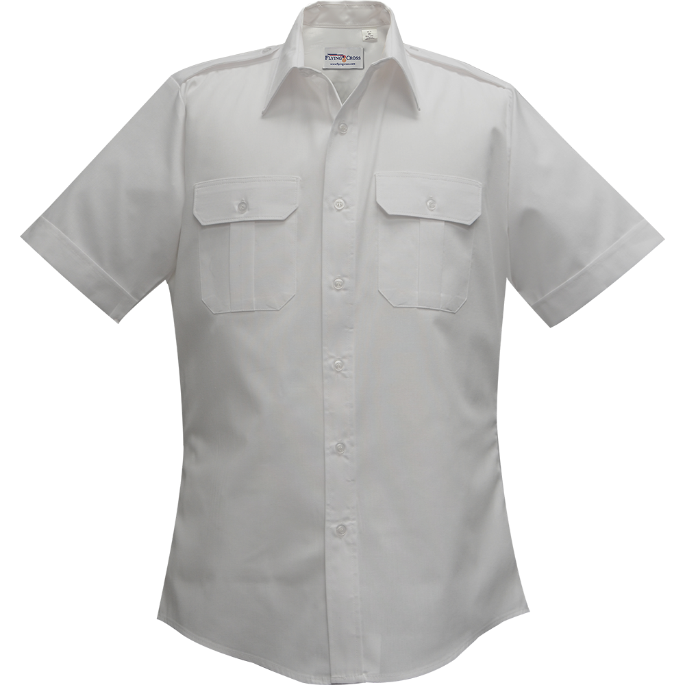 DURO POPLIN 65% POLY/35% COTTON MENS SHORT SLEEVE SHIRT