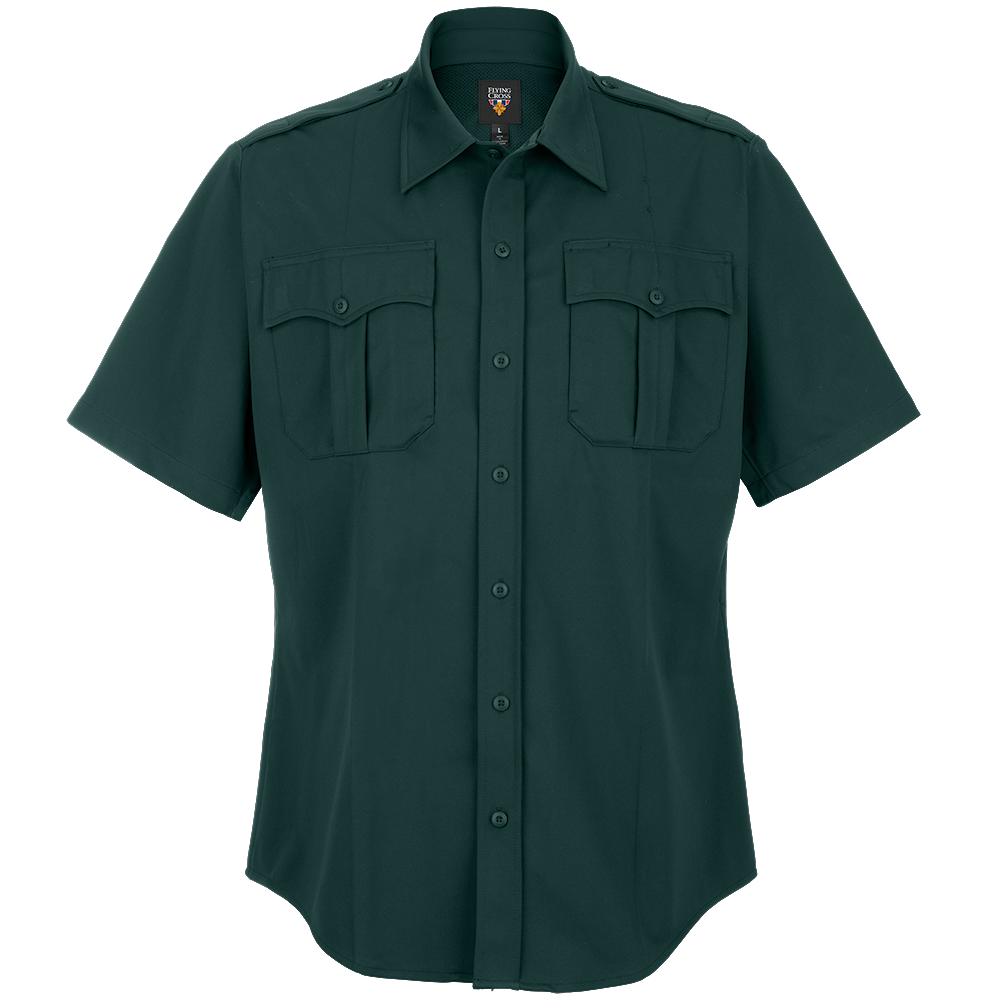 Power Flex Men's Short Sleeve Class A Uniform Shirt