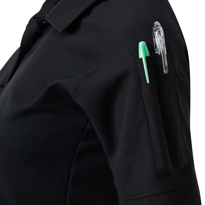 Women's Heatshield® Short Sleeve Polo (Coldblack®)