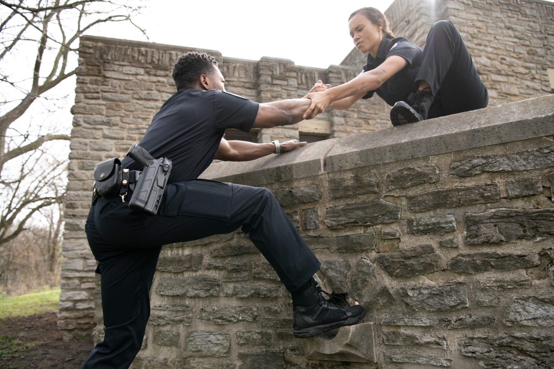 Police Uniform Pants