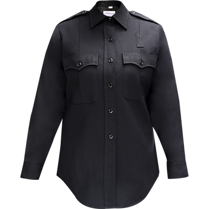 Deluxe Tropical Women's LAPD Navy Shirt | Flying Cross Deluxe Tropical Women's LAPD Navy Shirt | Flying Cross