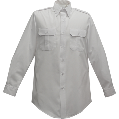DURO POPLIN 65% POLY/35% COTTON MENS LONG SLEEVE SHIRT- F1 28A54