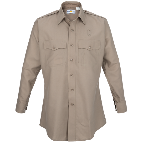 Flying Cross LASD Deputy Sheriff Class A Long Sleeve Shirt in Khaki Flying Cross LASD Deputy Sheriff Class A Long Sleeve Shirt in Khaki