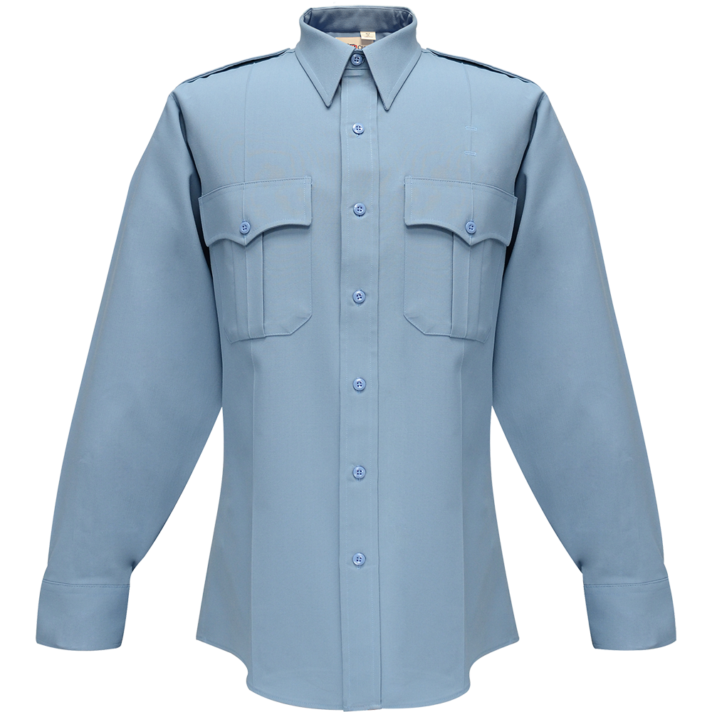 COMMAND 100% POLYESTER MEN'S LONG SLEEVE SHIRT W/ZIPPER