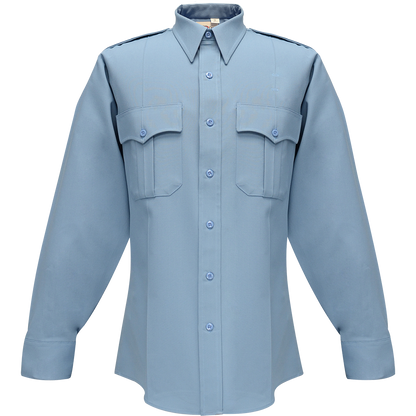 COMMAND 100% POLYESTER MEN'S LONG SLEEVE SHIRT W/ZIPPER