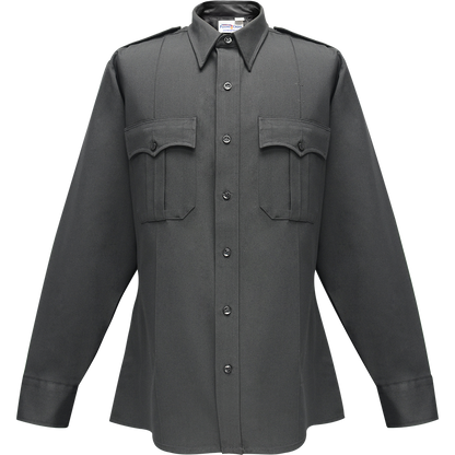 COMMAND 100% POLYESTER MEN'S LONG SLEEVE SHIRT W/ZIPPER