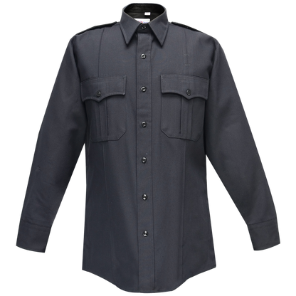 COMMAND 100% POLYESTER MEN'S LONG SLEEVE SHIRT W/ZIPPER