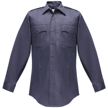 DURO POPLIN 65% POLY/35% COTTON MENS LONG SLEEVE SHIRT