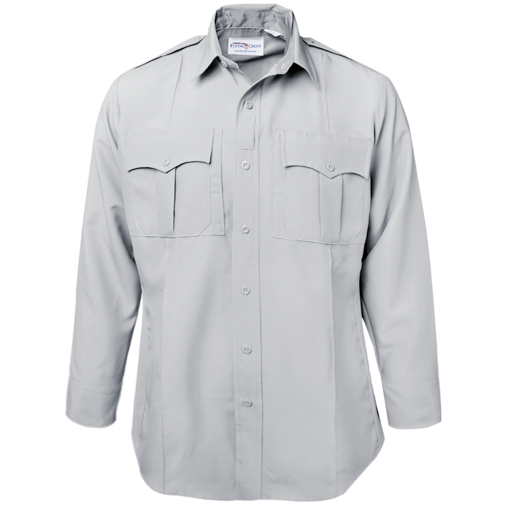 Men's LS Shirt W/Zipper | Flying Cross Uniform Store