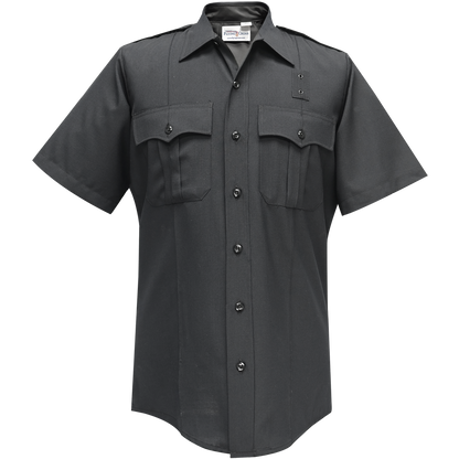 Justice Men's Short Sleeve Shirt - 75/25 Poly/Wool