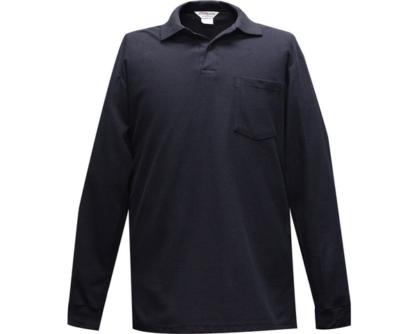 トップス AFB DOUBLE LAYERD LS POLO SHIRTS DOUBLE LAYERED LS POLO SHIRTS(M GREY): AFB: MENS｜CONZ ONLINE STORE
