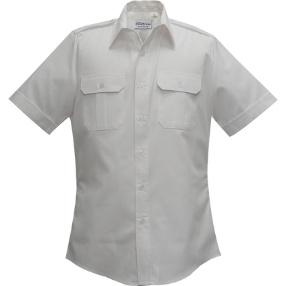 DURO POPLIN 65% POLY/35% COTTON MENS SHORT SLEEVE SHIRT