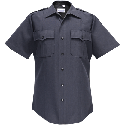 DELUXE TROPICAL 65% POLY/35% RAYON MEN'S SHORT SLEEVE SHIRT