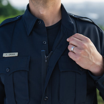 Titan Flex Men's Long Sleeve Class B Uniform Shirt