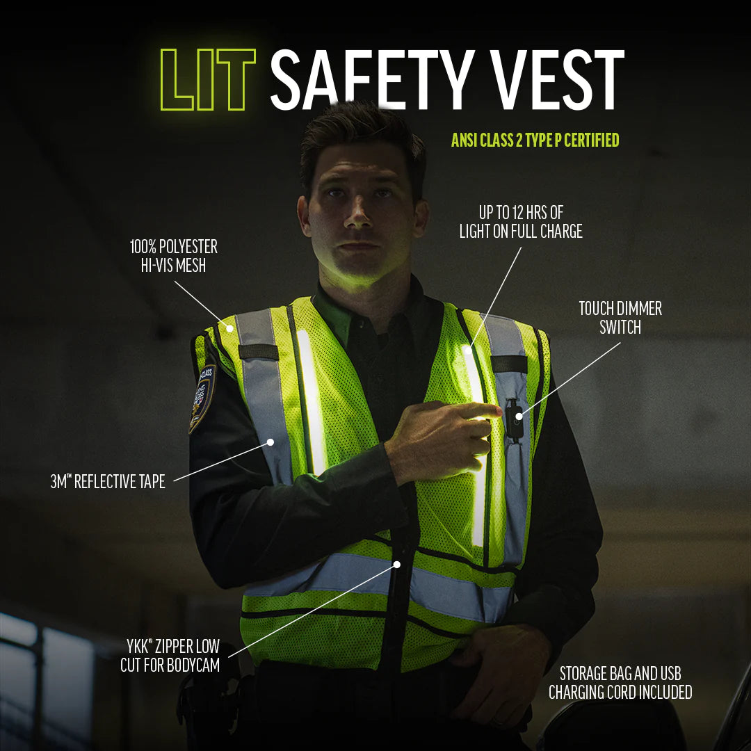 Lit Safety Vest