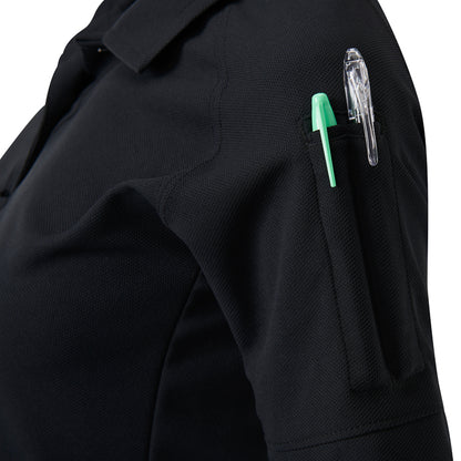 Women's Heatshield® Short Sleeve Polo (Coldblack®)