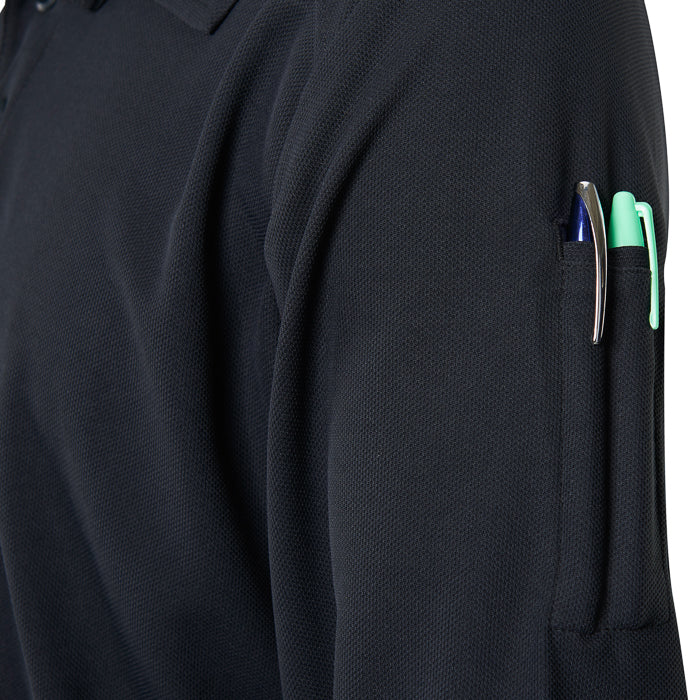 HeatShield Long Sleeve Polo (Coldblack®)