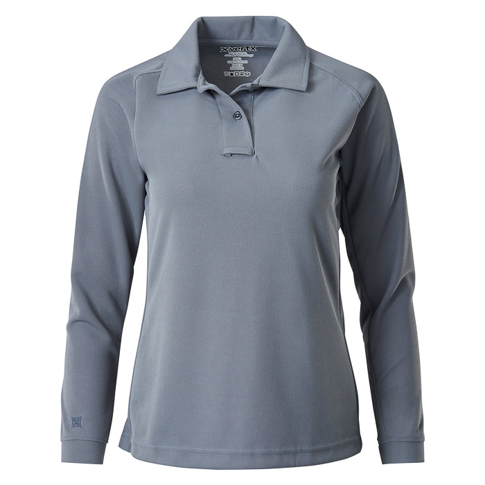 Women's HeatShield® Long Sleeve Polo (Coldblack®)
