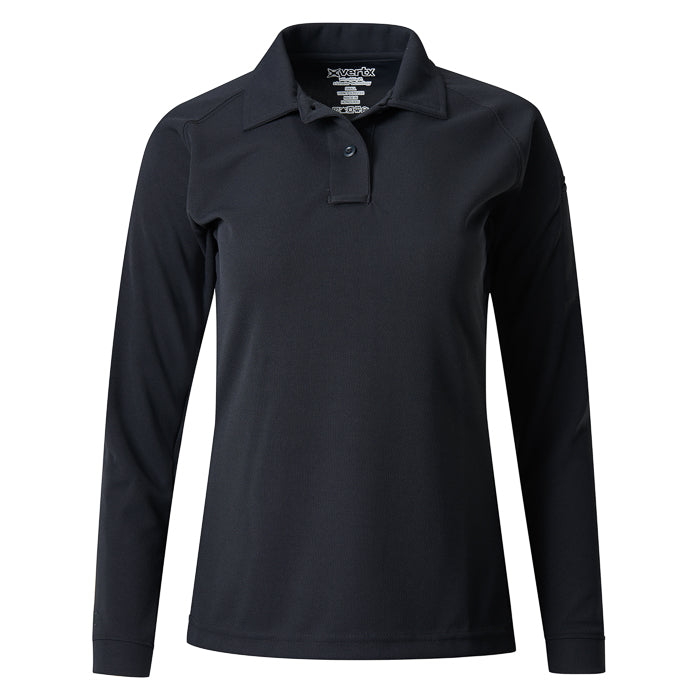 Women's HeatShield® Long Sleeve Polo (Coldblack®)