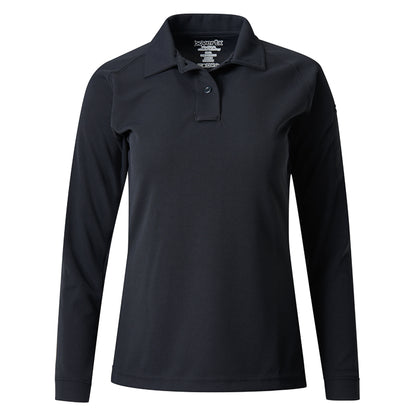 Women's HeatShield® Long Sleeve Polo (Coldblack®)