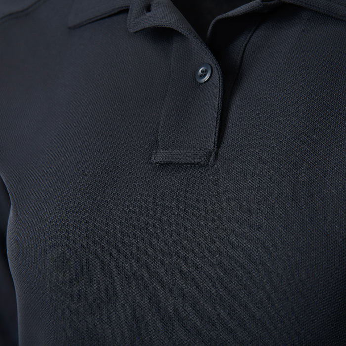 Women's HeatShield® Long Sleeve Polo (Coldblack®)