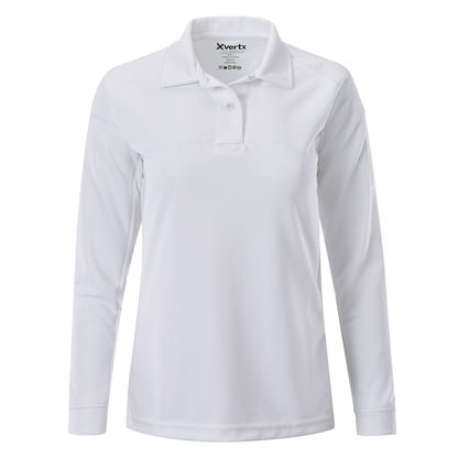 Women's HeatShield® Long Sleeve Polo (Coldblack®)