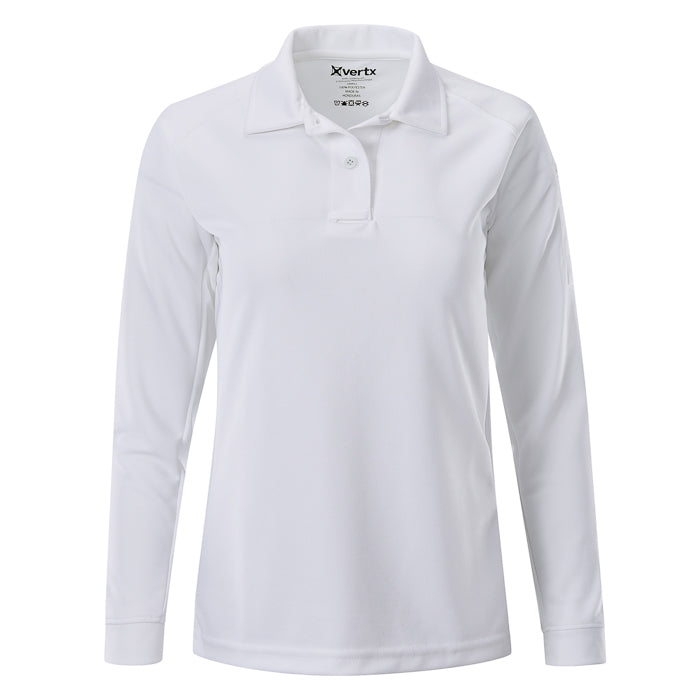 Women's HeatShield® Long Sleeve Polo (Coldblack®)