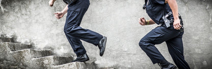 JUSTICE 75 POLY 25 WOOL MENS PANTS W/V-POCKET