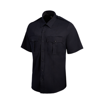 mens short sleeve black dress shirts Core Flex Men's Short Sleeve Class A Shirt