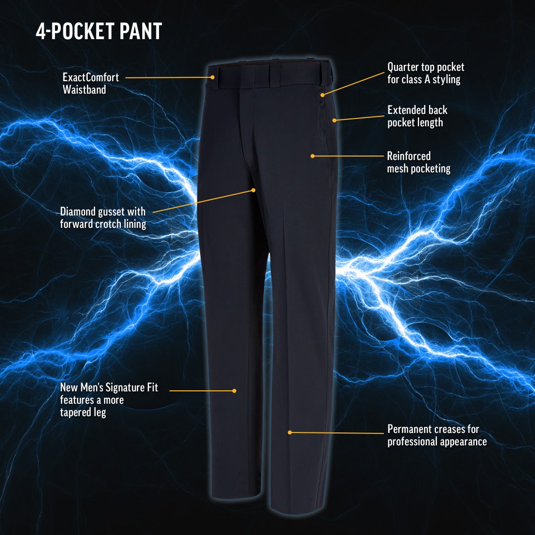 Power Flex Men's Class A 4 Pocket Pant