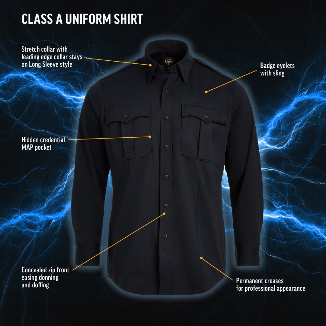Power Flex Men's Class A Long Sleeve Shirt