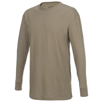 DUKE Long Sleeve 50/50 T-Shirt- 499 Coyote Tan