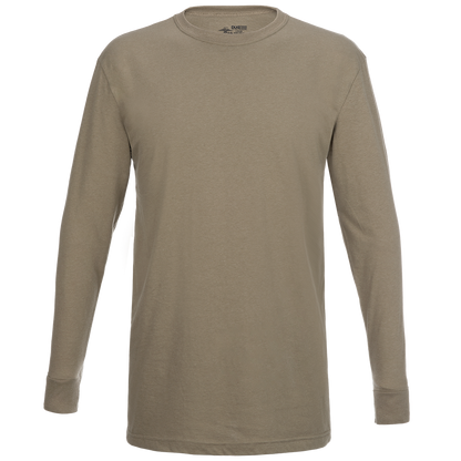 DUKE Long Sleeve 50/50 T-Shirt- 499 Coyote Tan