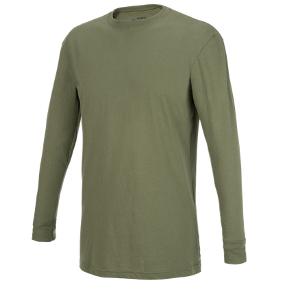 Duke L/S 50/50 T-Shirt - Olive Green